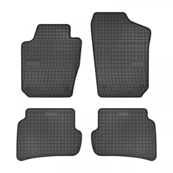 Комплект резиновых автомобильных ковриков SKODA Fabia 2014 - 