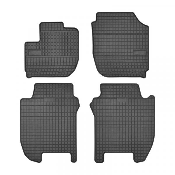 Комплект резиновых автомобильных ковриков HONDA  FIT 2015 - 