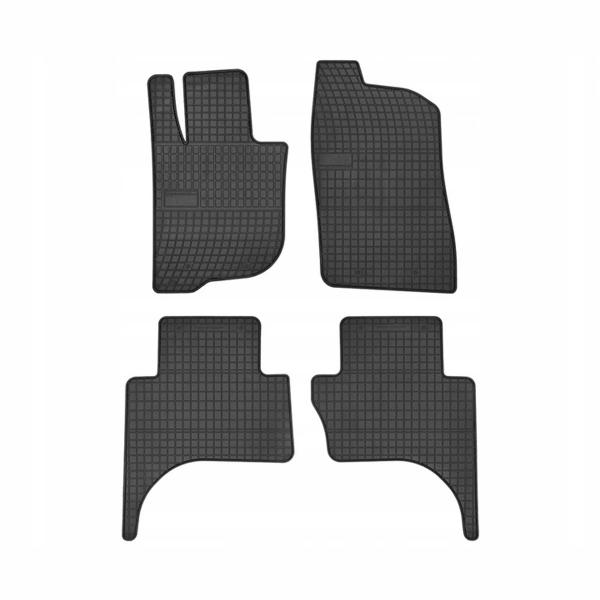 Комплект резиновых автомобильных ковриков MITSUBISHI L200 2016-2019