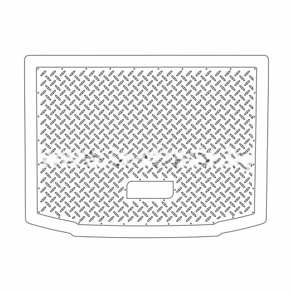 Комплект резиновых автомобильных ковриков FIAT BRAVO 2007-