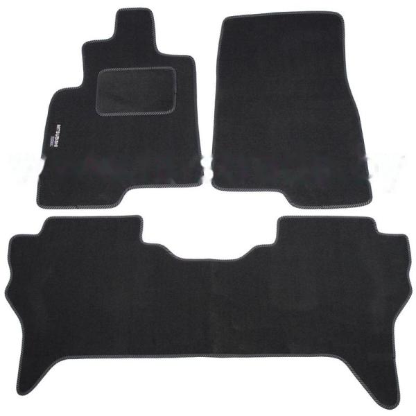 Комплект резиновых автомобильных ковриков MITSUBISHI PAJERO 2007-