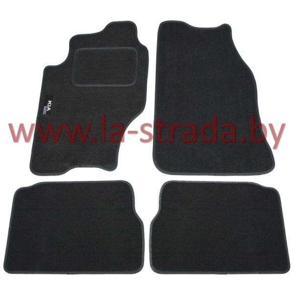 Комплект резиновых автомобильных ковриков KIA SORENTO 2002-2009