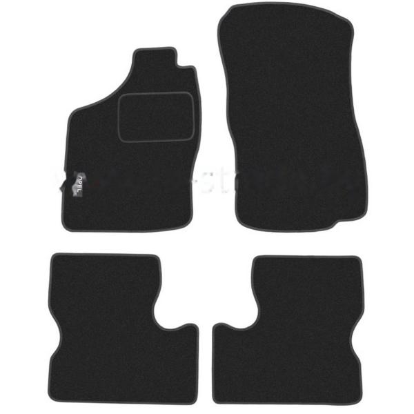 Комплект резиновых автомобильных ковриков OPEL ASTRA 1991-1998