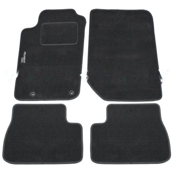 Комплект резиновых автомобильных ковриков PEUGEOT 206 1998-2009