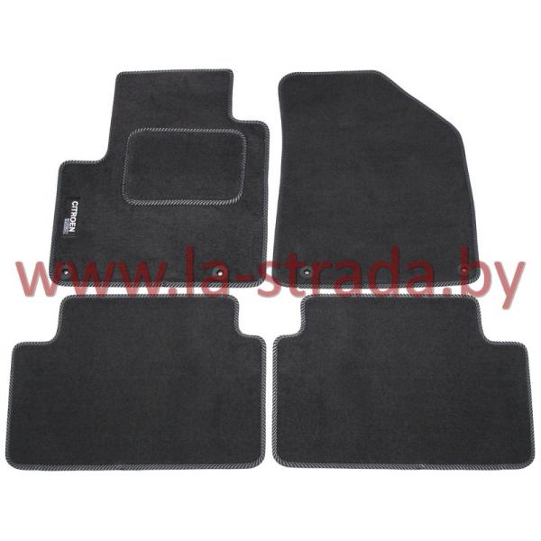 Комплект резиновых автомобильных ковриков CITROEN C5 2001-2008
