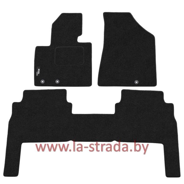 Комплект резиновых автомобильных ковриков KIA SORENTO 2009-2014