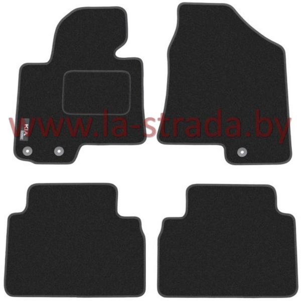 Комплект резиновых автомобильных ковриков KIA SPORTAGE 2010-2015