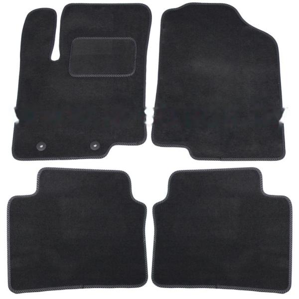 Комплект резиновых автомобильных ковриков KIA RIO 2011-2017