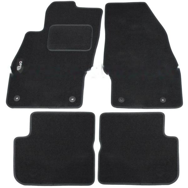 Комплект резиновых автомобильных ковриков OPEL CORSA (D) 2006-2011