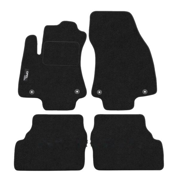 Комплект резиновых автомобильных ковриков OPEL ZAFIRA 1999-2004