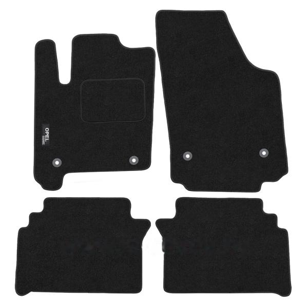 Комплект резиновых автомобильных ковриков OPEL MERIVA 2003-2010