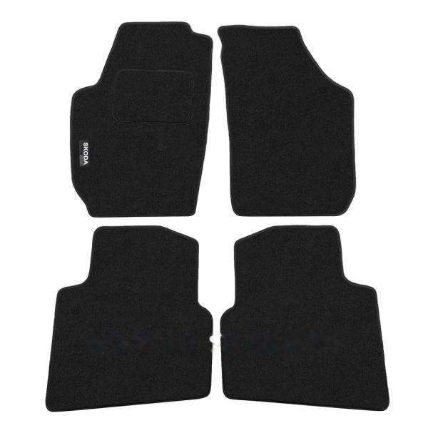 Комплект резиновых автомобильных ковриков SKODA ROOMSTER 2007-2015