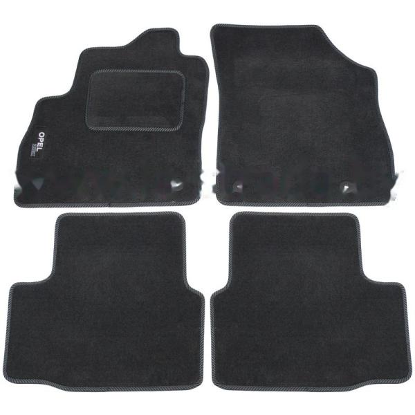 Комплект резиновых автомобильных ковриков OPEL ASTRA 2009-2015