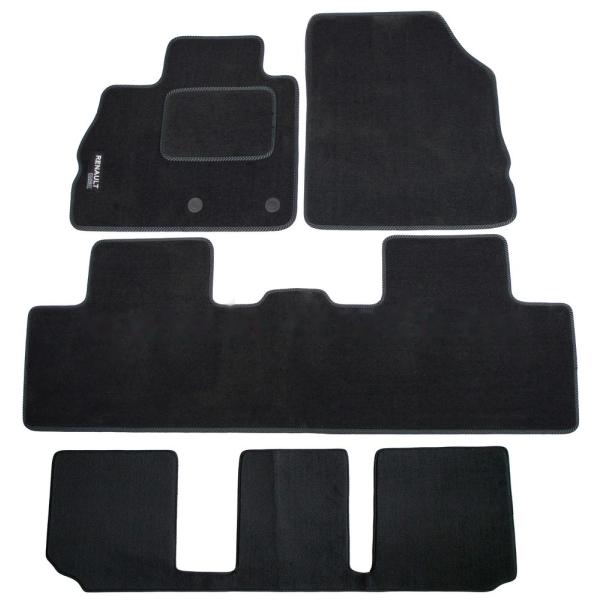 Комплект резиновых автомобильных ковриков RENAULT SCENIC 2009-2016