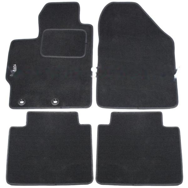 Комплект резиновых автомобильных ковриков TOYOTA YARIS HB 2012-2015