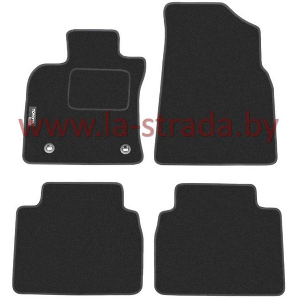 Комплект резиновых автомобильных ковриков TOYOTA CAMRY (V70) 2017-