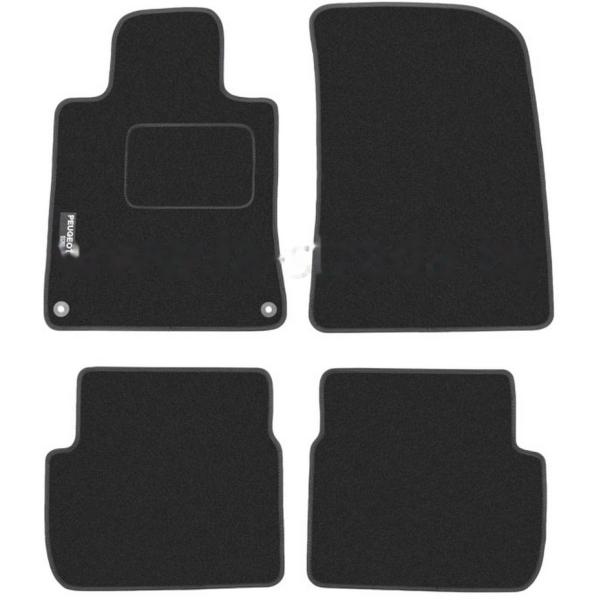 Комплект резиновых автомобильных ковриков PEUGEOT 508 2010-