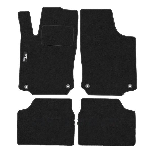 Комплект резиновых автомобильных ковриков OPEL CORSA (C) 2000-2003