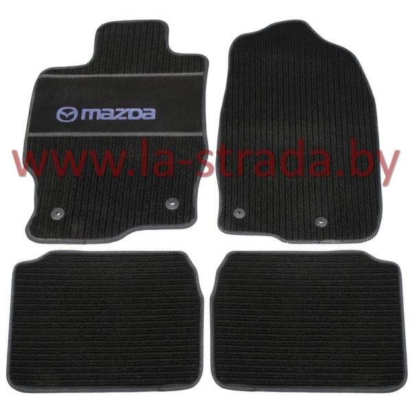 Комплект резиновых автомобильных ковриков MAZDA 6 2002-2007