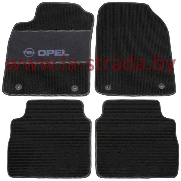 Комплект резиновых автомобильных ковриков OPEL VECTRA (C) 2002-2008