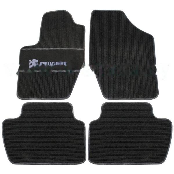 Комплект резиновых автомобильных ковриков PEUGEOT 307 2001-2007
