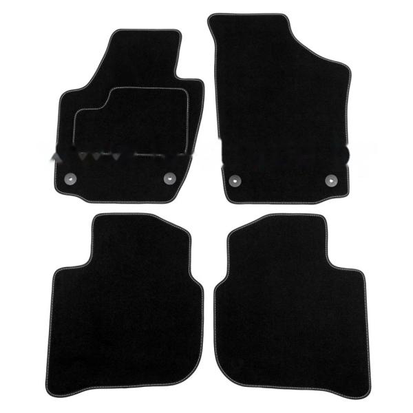 Комплект резиновых автомобильных ковриков SKODA RAPID 2012-2020