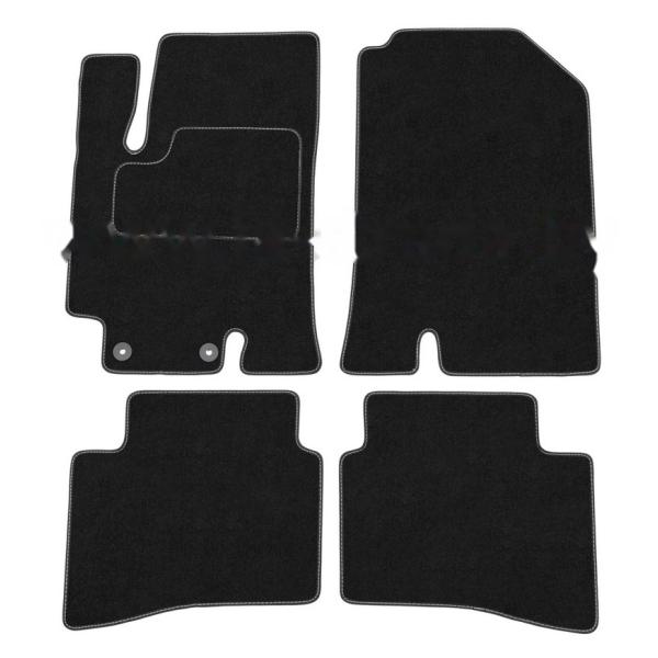 Комплект резиновых автомобильных ковриков HYUNDAI SOLARIS 2015-2017