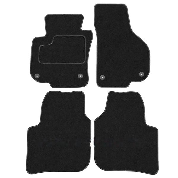 Комплект резиновых автомобильных ковриков SKODA SUPERB 2008-2015