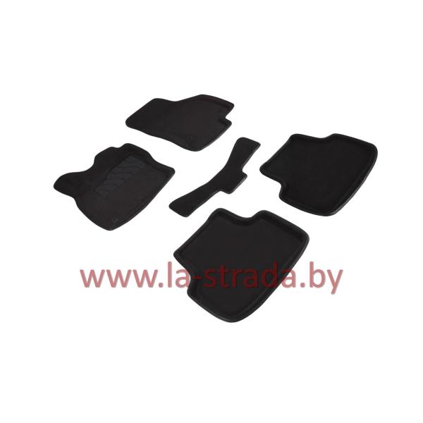 Комплект резиновых автомобильных ковриков SKODA OCTAVIA 2013-2017