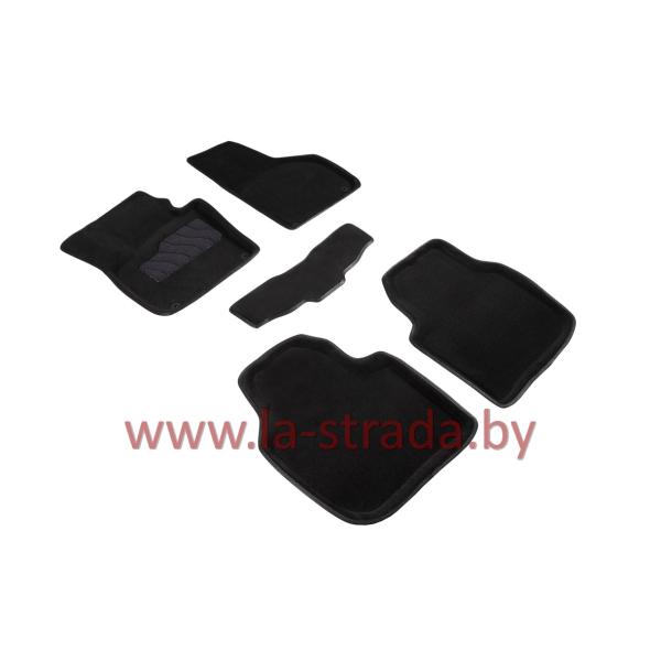 Комплект резиновых автомобильных ковриков SKODA SUPERB 2008-2015