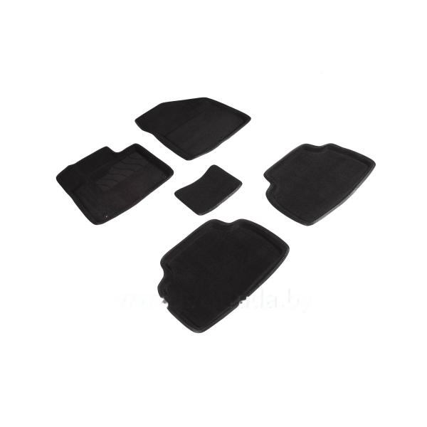 Комплект резиновых автомобильных ковриков HYUNDAI SANTA FE 2013-2018