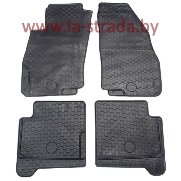 Комплект резиновых автомобильных ковриков FIAT GRANDE PUNTO 2005-