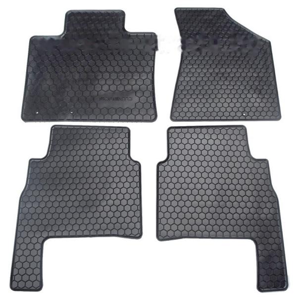 Комплект резиновых автомобильных ковриков KIA SORENTO 2009-2014
