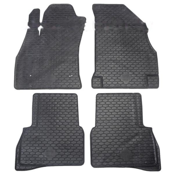 Комплект резиновых автомобильных ковриков FIAT DOBLO 2009-2014