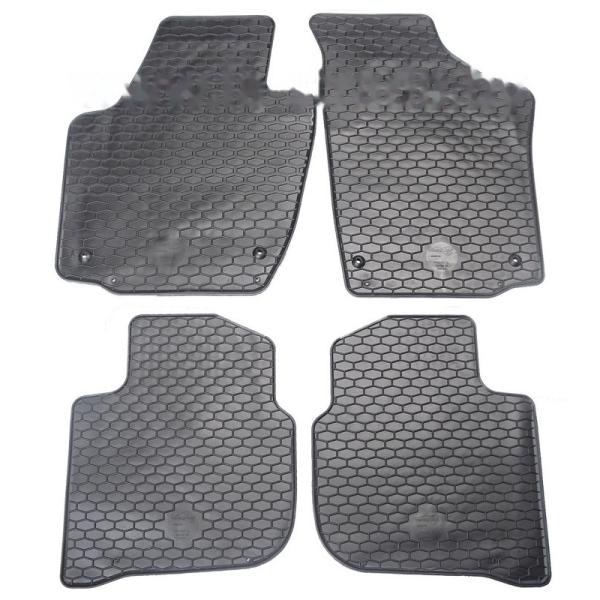 Комплект резиновых автомобильных ковриков SKODA RAPID 2012-2020