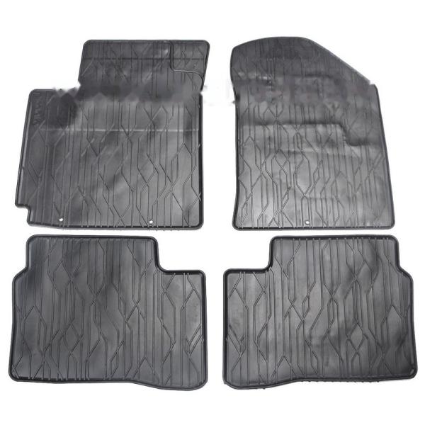 Комплект резиновых автомобильных ковриков KIA PICANTO 2008-2011