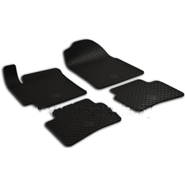 Комплект резиновых автомобильных ковриков HYUNDAI SOLARIS 2015-2017