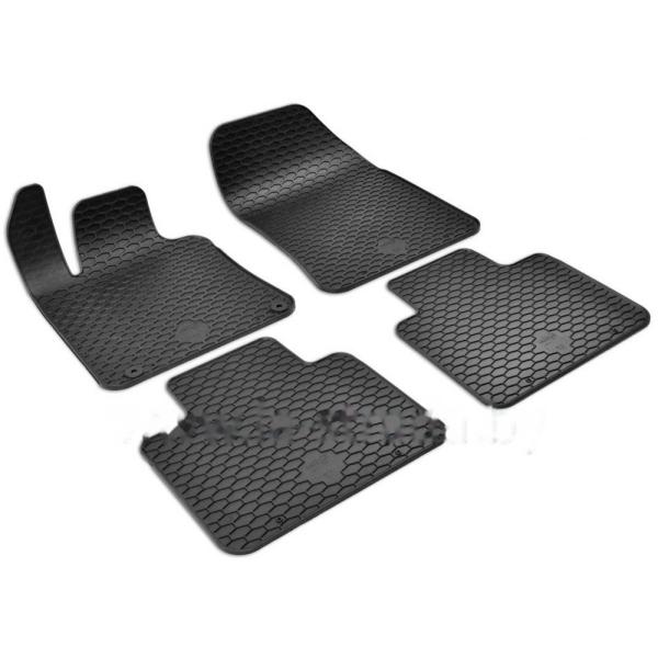 Комплект резиновых автомобильных ковриков PEUGEOT 508 2010-