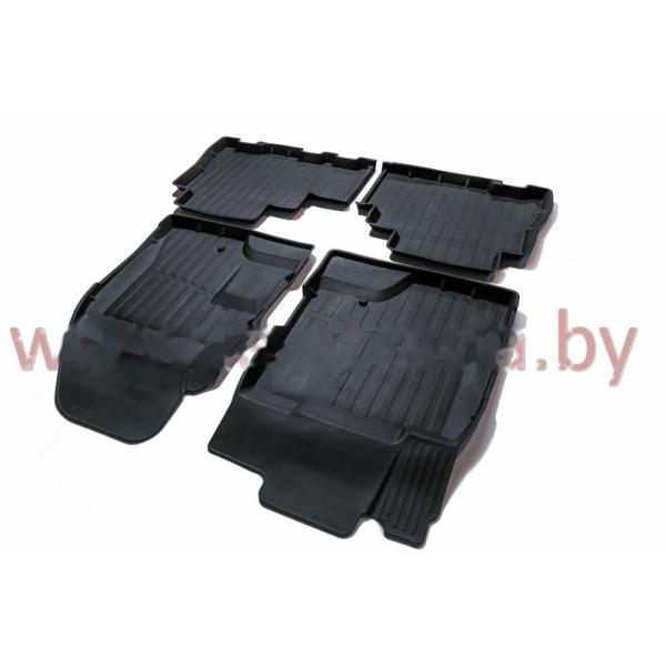 Комплект резиновых автомобильных ковриков CHEVROLET CAPTIVA 2006-