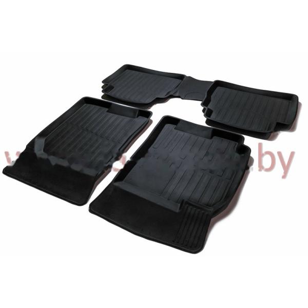 Комплект резиновых автомобильных ковриков CHEVROLET LACETTI 2004-2013