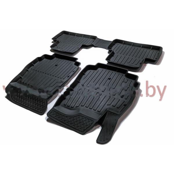 Комплект резиновых автомобильных ковриков CHEVROLET ORLANDO 2011-