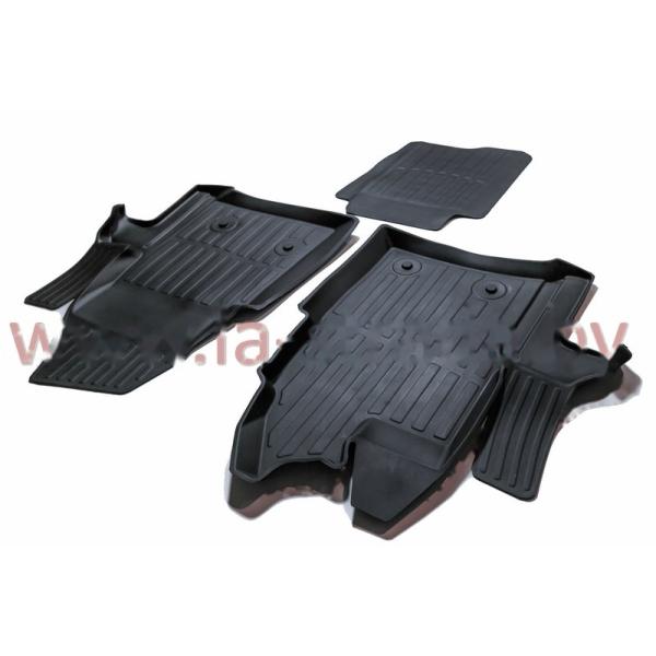 Комплект резиновых автомобильных ковриков FORD TRANSIT 2014-2018