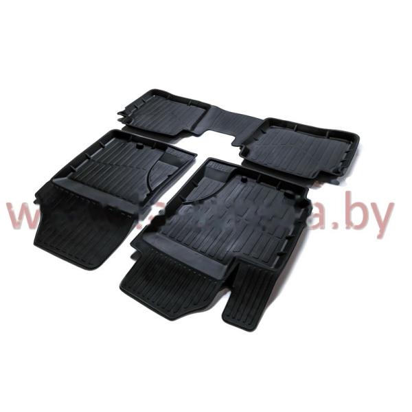 Комплект резиновых автомобильных ковриков HYUNDAI SOLARIS 2011-2014