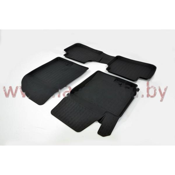 Комплект резиновых автомобильных ковриков KIA CERATO 2004-2009