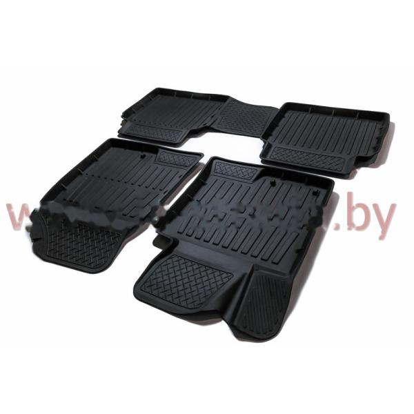 Комплект резиновых автомобильных ковриков KIA OPTIMA (TF) 2010-2015