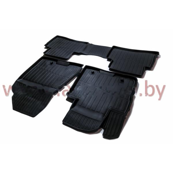 Комплект резиновых автомобильных ковриков KIA SPORTAGE 2010-2015