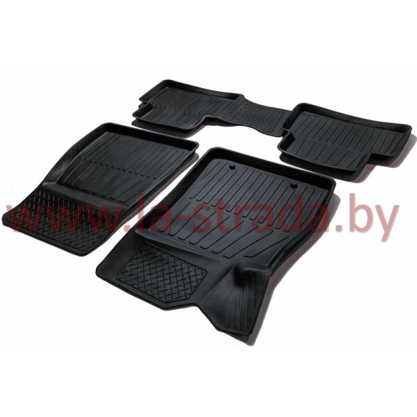 Комплект резиновых автомобильных ковриков NISSAN JUKE 2010-