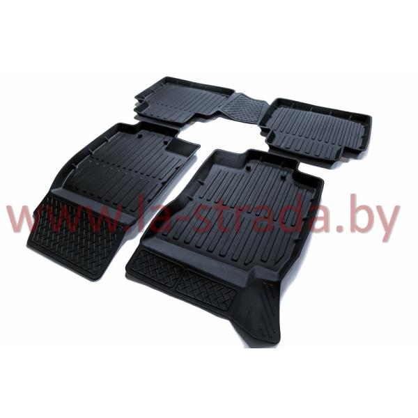 Комплект резиновых автомобильных ковриков NISSAN X-TRAIL 2007-2014