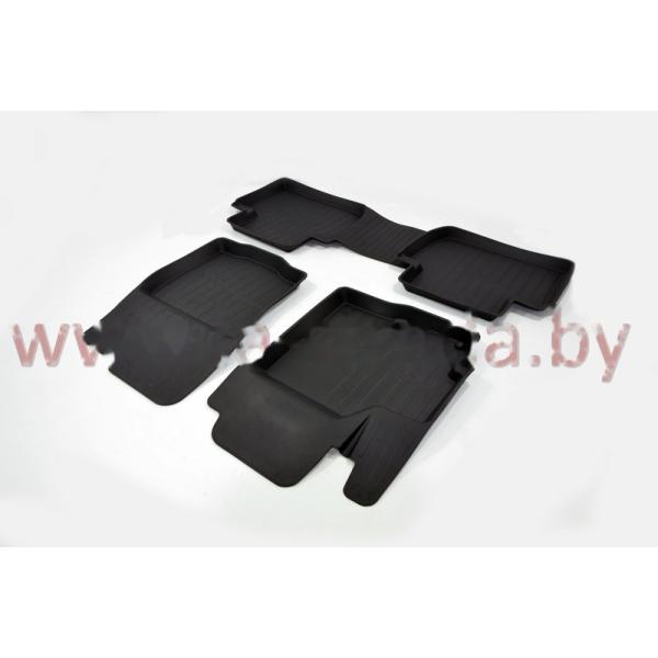 Комплект резиновых автомобильных ковриков PEUGEOT 4007 2007-