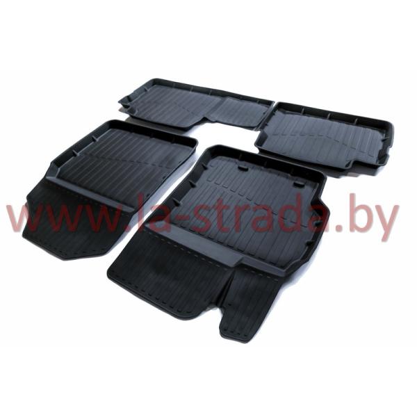 Комплект резиновых автомобильных ковриков TOYOTA AURIS (E150) 2006-2010